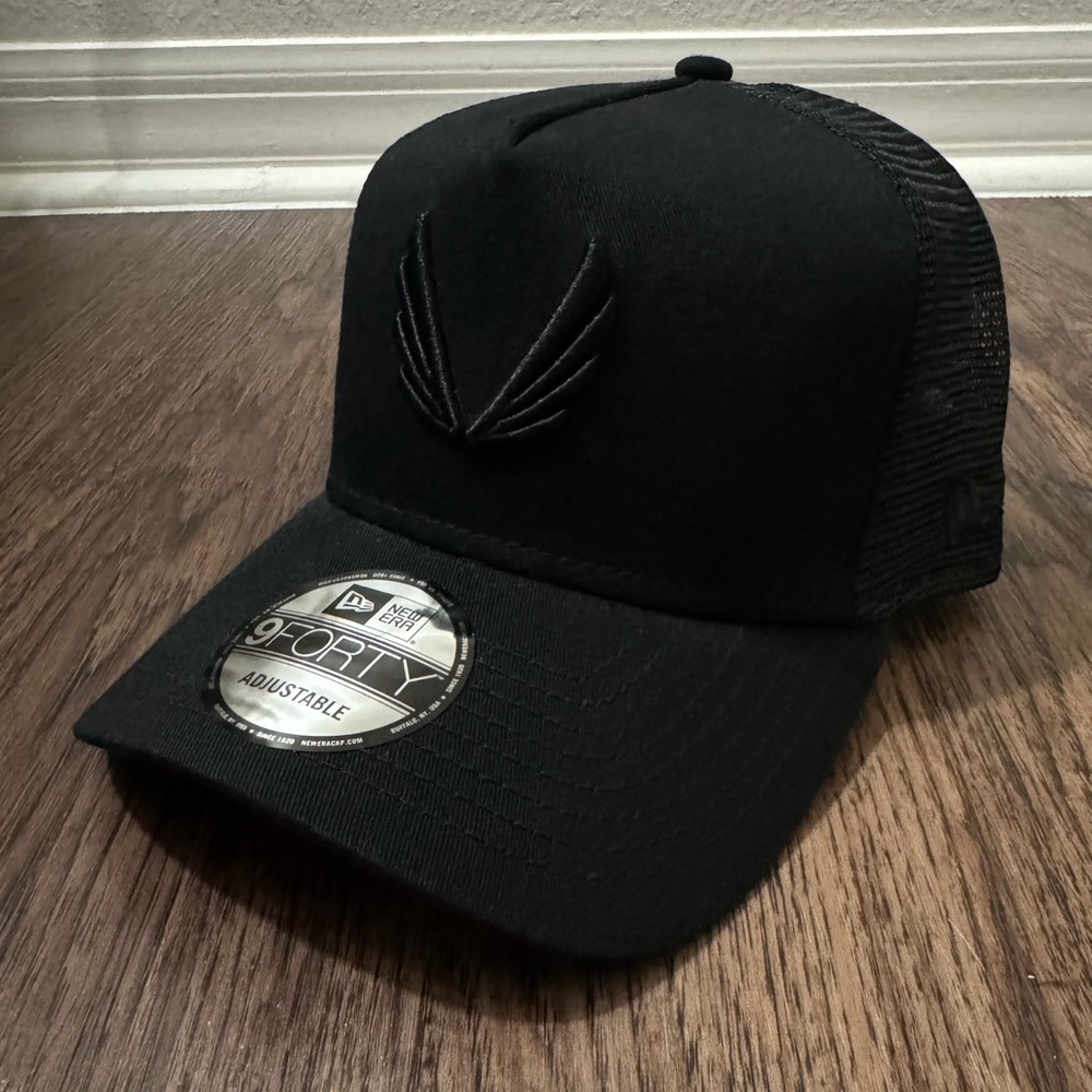 ASRV Black Mesh Back Cap
